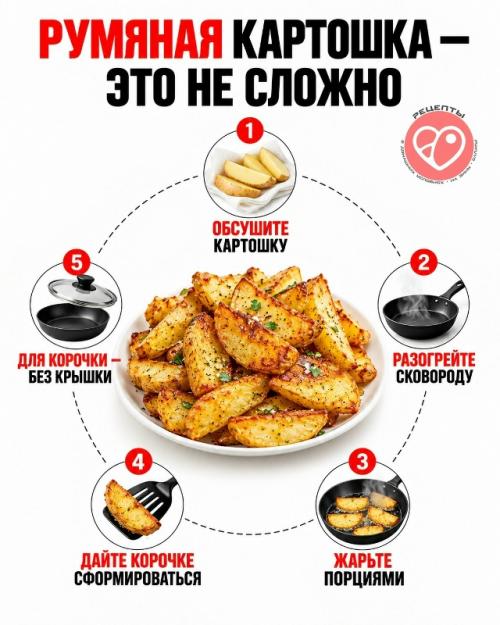 Картошка может подгорать, прилипать, разваливаться или получаться мягкой и бледной вместо румяной даже из хороших клубней. 06 Картошка может подгорать, прилипать, разваливаться или получаться мягкой и бледной вместо румяной даже из хороших клубней. 06