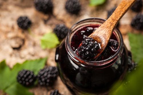 Варенье из ежевики в хлебопечке.