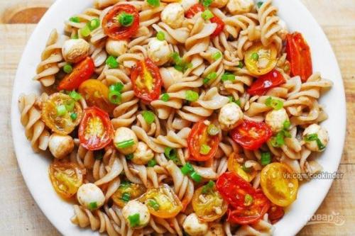 Паста салат. Ингредиенты: Паста салат. Ингредиенты: