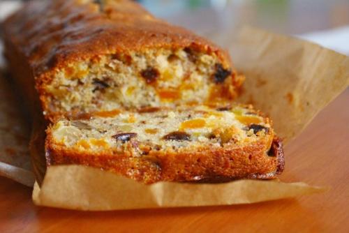 Вкусный кекс с сухофруктами невероятно.