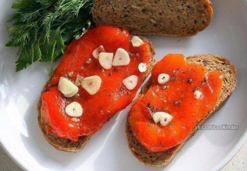 Маринованные печеные перцы. 03