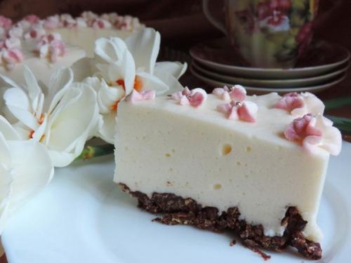 Очень нежный тортик без выпечки!