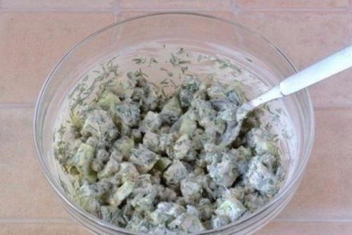 Салат Леди.  Ингредиенты: 02