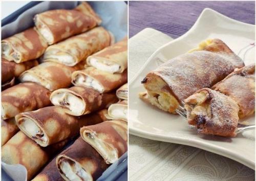 Австрийские блинчики с творогом?