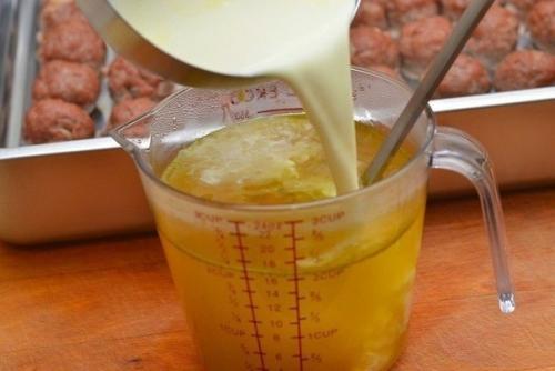 Мясные шарики из говяжьего фарша под сливочным соусом? 07