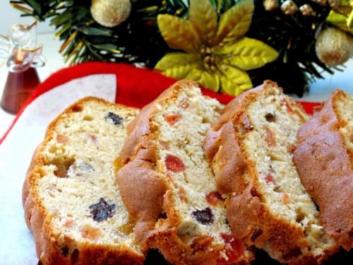 Вкусный кекс с сухофруктами невероятно. 04