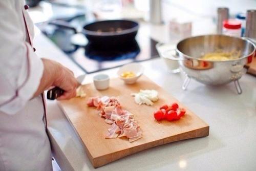 Паста Карбонара. Ингредиенты: 01