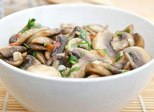 Шампиньоны Пикантные.  Закуска из грибов - что может быть проще? 03