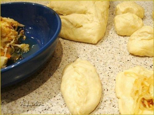 Очень вкусные пирожки. 02