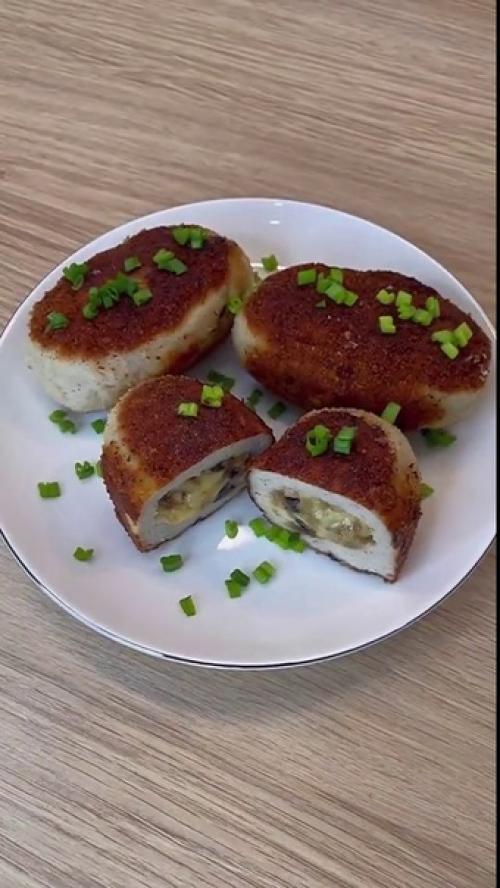 Очень аппетитные и нежные котлетки. 09