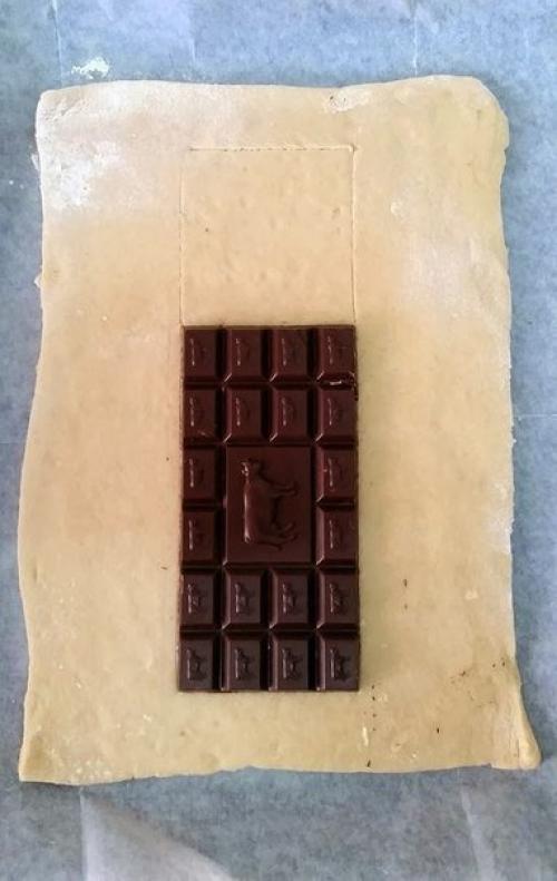 Косичка с целой плиткой шоколада? 02