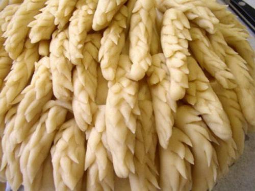 Праздничный каравай хлебный сноп. 05