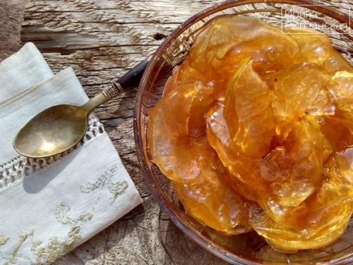 Варенье из яблок дольками с содой.