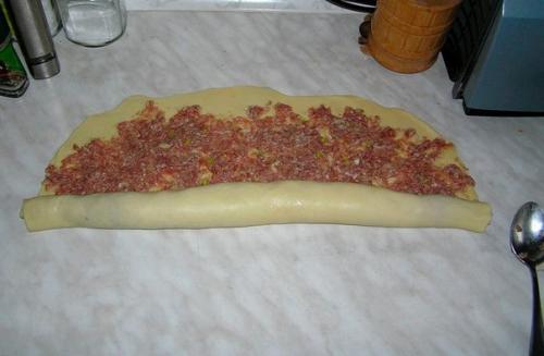 Мясные рулетики.  Ингредиенты: 02