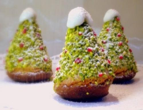 Пирожное Рождественская Елочка.