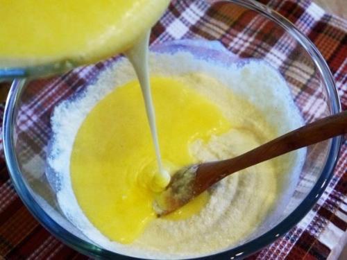 Простой рецепт манника на кефире. 06 Простой рецепт манника на кефире. 06