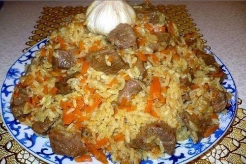 Вкуснейший плов.  Приготовление: