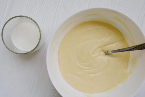 Ванильный кекс с влажной шоколадной начинкой. 03