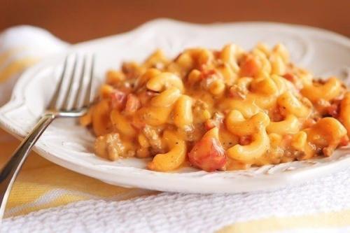 Макароны Чизбургер. Аппетитно и вкусно?