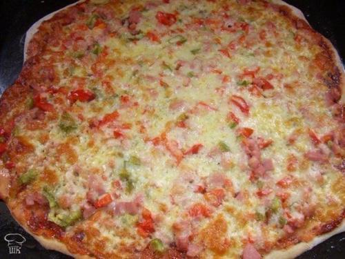 Рецепты пиццы?   1. пицца с курицей и грибами. 04