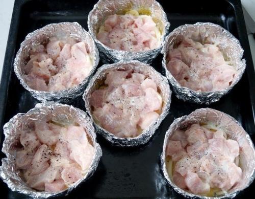 Куриное Филе Сюрприз, запечённое в фольге. 05