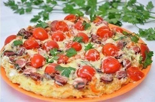 Рецепты пиццы?   1. пицца с курицей и грибами. 02
