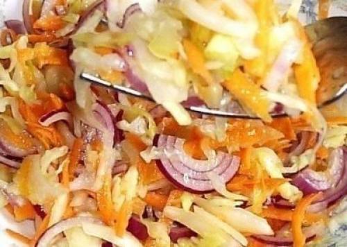 Вкусная капустка за сутки.