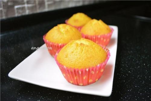 Ароматные и нежные апельсиновые кексы. 02