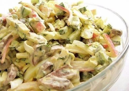 Простые салатики с ветчиной: топ - 10 рецептов? 05