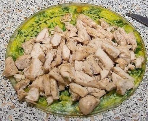 Шаурма.  Ингредиенты:   Куриная грудка (или другое мясо) - 1 шт. 02