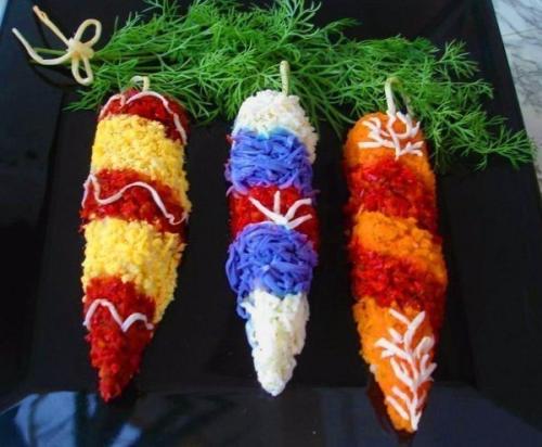 Топ - 3 рецепта новогодних салатов?