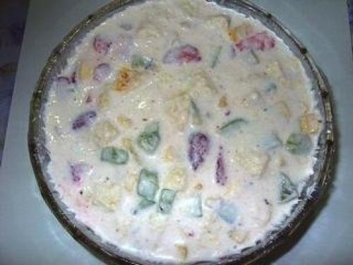 Фруктово - бисквитный тортик? 04