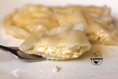 Вареники с творогом.