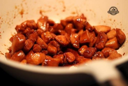 Курица в соусе теряки. 05