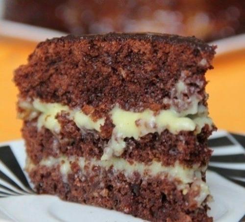 Обалденный тортик из самых простых продуктов. Обалденный тортик из самых простых продуктов.