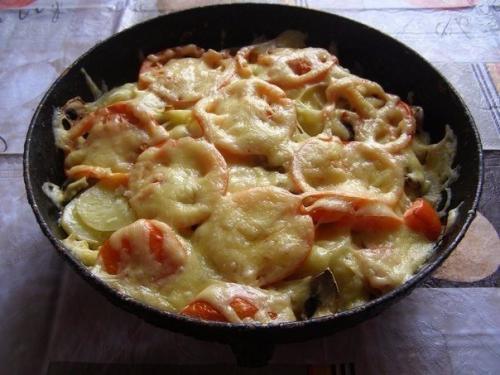 Овощная запеканка.

Ингредиенты: 

