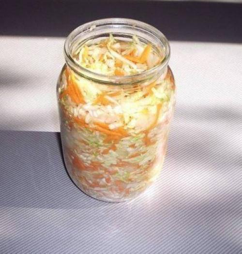 Вкусная капустка за сутки. 01