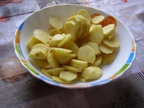 Овощная запеканка.  Ингредиенты: 01