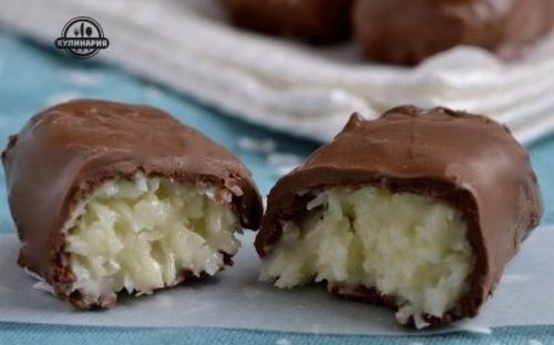 Рецепт конфет Баунти.