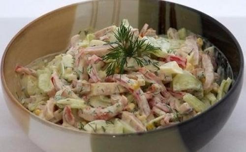 Простые салатики с ветчиной: топ - 10 рецептов? 06