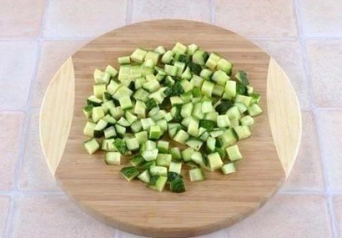 Овощной салат овощной салат Цветной. 02