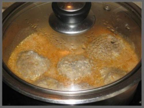 Тефтели в подливе.  Для детей и взрослых предлагаю вкусные тефтельки с подливкой из серии детсадовского питания. 06