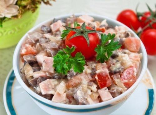 Простые салатики с ветчиной: топ - 10 рецептов?