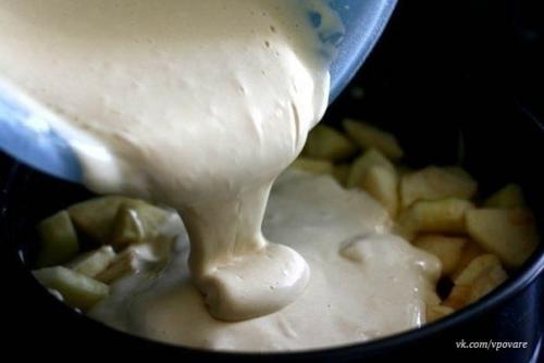 Шарлотка.  Ингредиенты:   Яйца - 4 шт. 03