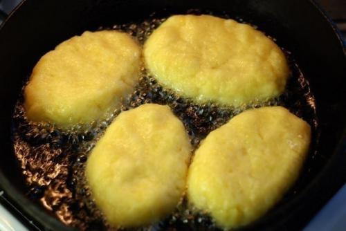 Картофельные котлеты с курицей. 08