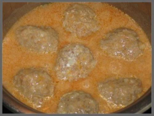 Тефтели в подливе.  Для детей и взрослых предлагаю вкусные тефтельки с подливкой из серии детсадовского питания. 07