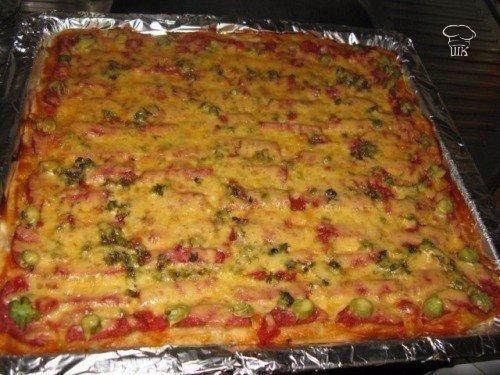 Рецепты пиццы?   1. пицца с курицей и грибами. 01