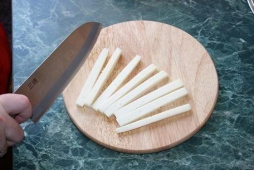 Крабовые палочки в кляре с сыром. 01