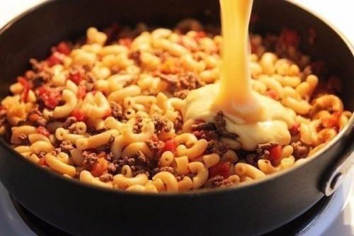 Макароны Чизбургер. Аппетитно и вкусно? 05
