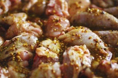 Запеченный цыпленок в маринаде с апельсинами. 02